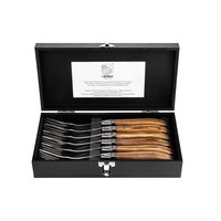 Laguiole Style de Vie Laguiole Luxury Line Gabeln Olivenholz