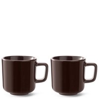 LSA 2er Set Collective Espressotasse 75ml mocha