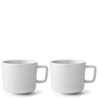 LSA 2er Set Collective Kaffeetasse 260ml weiss