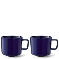LSA 2er Set Collective Kaffeetasse 260ml cobalt
