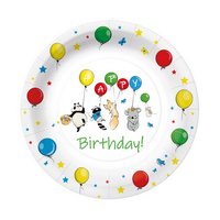 PAW Pappteller Ballon Happy Birthday