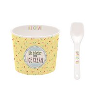 EasyLife Eisbecher Ice Cream gelb
