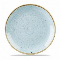 Churchill Stonecast Duck Egg Blue Coupe Teller flach 21.7cm