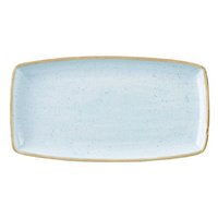 Churchill Stonecast Duck Egg Blue Platte rechteckig 35x18.5cm