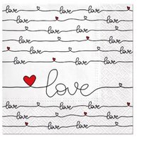 PAW Servietten Love