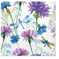 PAW Servietten Blume mit Libelle