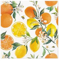 PAW Servietten Citrus with bees