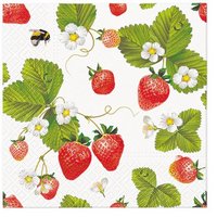 PAW Servietten Strawberries with bees