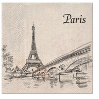 PAW Servietten Paris City