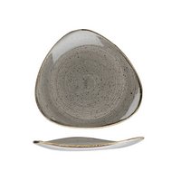 Churchill Stonecast Peppercorn Grey Triangel Teller flach 19.2cm