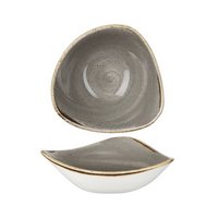 Churchill Stonecast Peppercorn Grey Triangel Schüssel 15.3cm 26cl