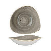 Churchill Stonecast Peppercorn Grey Triangel Teller tief 18.5cm