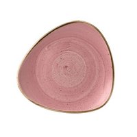 Churchill Stonecast Petal Pink Triangel Teller flach 22.9cm