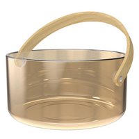 Nuts Servierschale mit Henkel gold