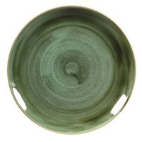 Churchill Stonecast Samphire Green Coupe Teller flach 28.8cm