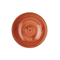 Churchill Stonecast Spiced Orange Coupe Teller tief 24.8cm