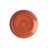 Churchill Stonecast Spiced Orange Coupe Teller flach 21.7cm