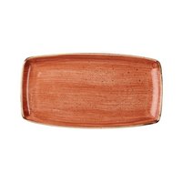 Churchill Stonecast Spiced Orange Platte rechteckig 29.5x15cm