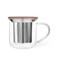 Viva Minima Eva Teetasse mit Infuser braun