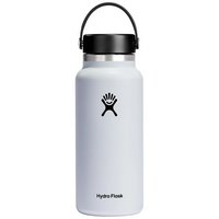 Hydro Flask Trinkflasche Wide Flex Deckel weiss
