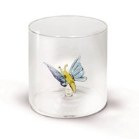 EasyLife Trinkglas Schmetterling