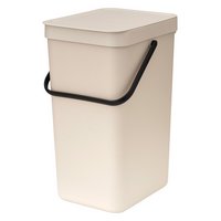 BRABANTIA Abfallbehälter Sort&Go soft beige 16 l