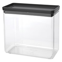 BRABANTIA Vorratsdose Tasty+ dark grey 3.5 l