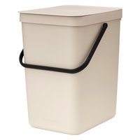 BRABANTIA Abfallbehälter Sort&Go soft beige 25 l