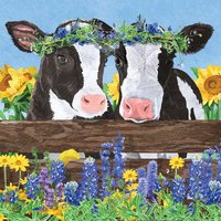 PPD Servietten Borden Clover