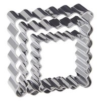 PATISSE Ausstechformen Quadrat gewellt