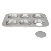 PATISSE Quicheform mit losem Boden SilverTop Mini 6er