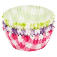 PATISSE Papierförmchen Vichy bunt 5cm