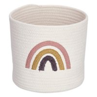 ZELLER Aufbewahrungskorb Rainbow weiss