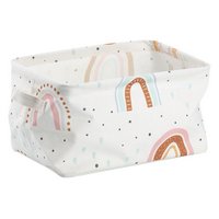 ZELLER Aufbewahrungskorb Rainbow Canvas