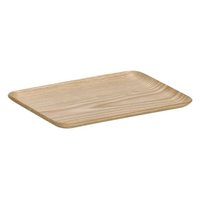ZELLER Serviertablett Holz Eichenfurnier
