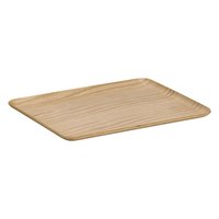 ZELLER Serviertablett Holz Eichenfurnier
