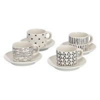 ZELLER Espressotassen Set Keramik
