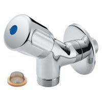 DIAQUA Waschmaschinenventil verchromt Griff chrom