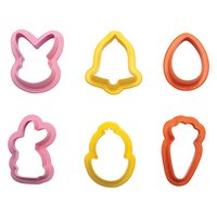 DECORA Ausstecher Mini Ostern 6er auf Karte