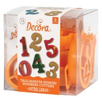 DECORA Ausstecher Riesen Zahlen 9er in Box