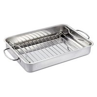 KÜCHENPROFI Grill- und Ofenbräter Style BBQ Inox 3.6 l 34x24x5.5 cm