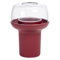 PLASTIA Pflanzengefäss Humidarium bordeaux 26.5x20 cm