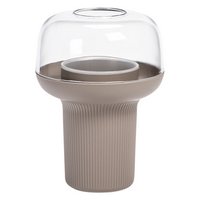 PLASTIA Pflanzengefäss Humidarium taupe 26.5x20 cm