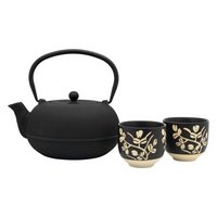 BREDEMEIJER Teeset Sichuan schwarz ecru