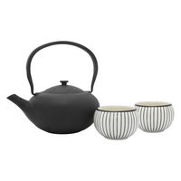BREDEMEIJER Teeset Shanxi schwarz weiss