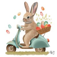 PPD Servietten Bunny Dash