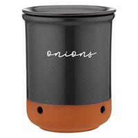 LADELLE Vorratstopf Onion Eco charcoal