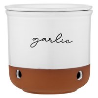 LADELLE Vorratstopf Garlic Eco white