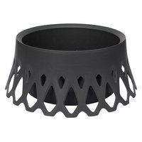 PLASTIA Pflanzschale Roseta mit Wasserspeicher anthrazit 30 cm