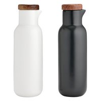LADELLE Essig- und Öl- Set Essentials weiss dunkelgrau
